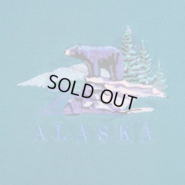 画像2: 90's ALASKA スーベニアスウェット (2)