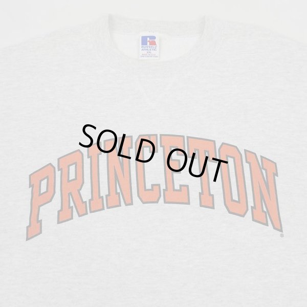 画像3: 90's RUSSELL カレッジプリント スウェット "MADE IN USA / PRINCETON" (3)