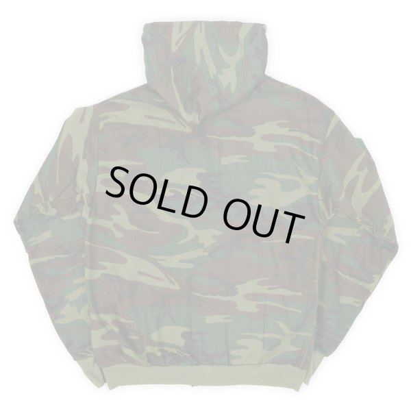 画像2: 80's Healthknit ウッドランドカモ柄 フルジップパーカー "DEADSTOCK / MADE IN USA" (2)
