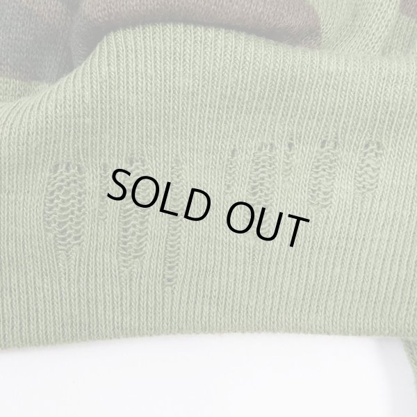 画像4: 80's Healthknit ウッドランドカモ柄 フルジップパーカー "DEADSTOCK / MADE IN USA" (4)