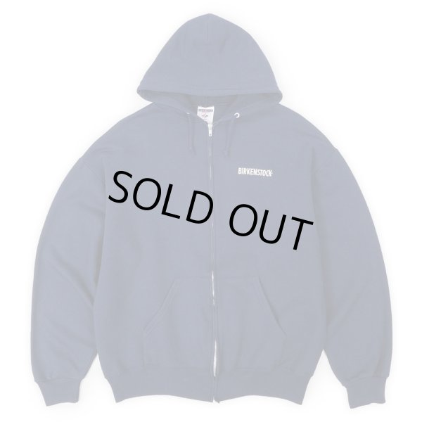 画像2: 90-00's BIRKENSTOCK フルジップ スウェットパーカー (2)