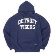 画像1: 90-00's DETROIT TIGERS スウェット パーカー "RUSSELL Body" (1)
