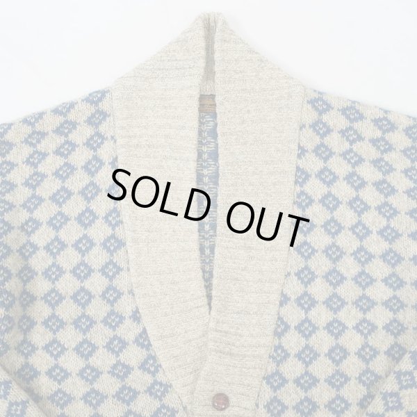 画像3: 90's Eddie Bauer ショールカラーカーディガン "黒タグ" (3)