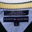 画像2: 90-00's TOMMY HILFIGER マルチボーダー柄 コットンニット (2)