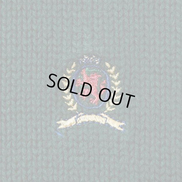 画像3: 90-00's TOMMY HILFIGER マルチボーダー柄 コットンニット (3)