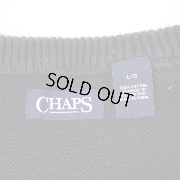 画像2: 00's CHAPS コットンニット (2)
