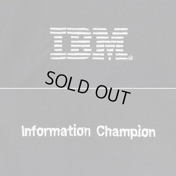 画像4: 00's IBM ナイロン×フリース リバーシブルベスト (4)