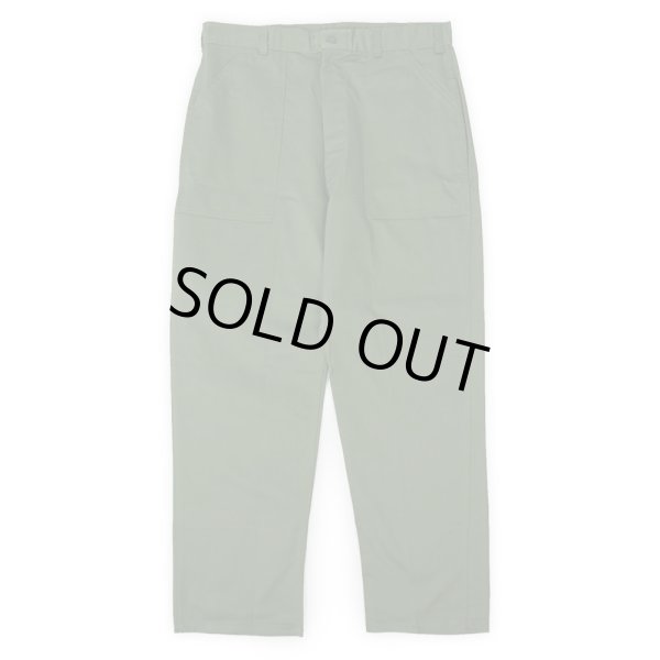 画像2: 70's TROOPER FATIGUES コットンサテン ベイカーパンツ "W38 L32 / DEADSTOCK" (2)