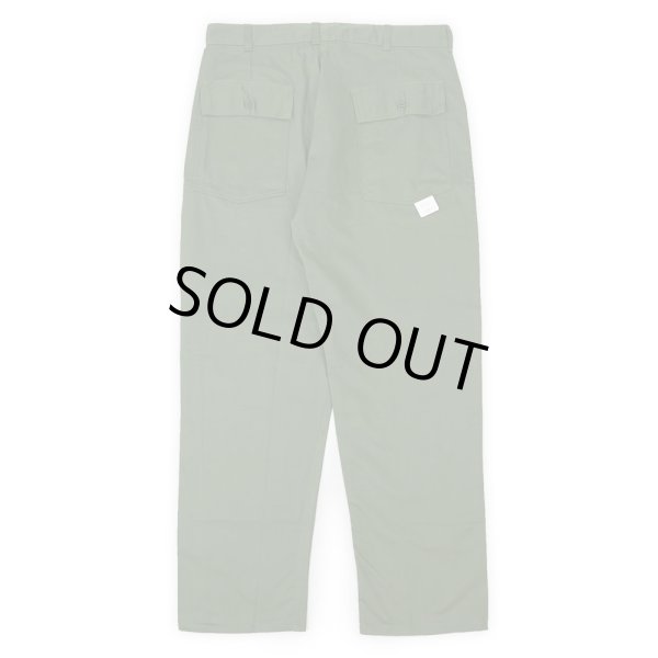 画像3: 70's TROOPER FATIGUES コットンサテン ベイカーパンツ "W38 L32 / DEADSTOCK" (3)