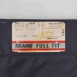 画像3: 80's Sears ワークパンツ "NAVY / MADE IN USA / DEADSTOCK" (3)