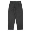 画像2: 90's DOCKERS 2タック コットンリネントラウザー "BLACK / W32 L32" (2)