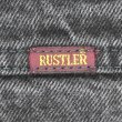 画像3: 00's RUSTLER ブラックデニムパンツ "W36 L30" (3)