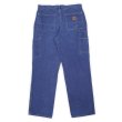 画像2: 00's Carhartt デニムペインターパンツ "W34 L32" (2)