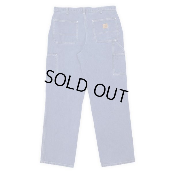 画像2: 00's Carhartt デニムペインターパンツ "W34 L32" (2)
