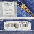 画像4: 00's Carhartt デニムペインターパンツ "W34 L32" (4)
