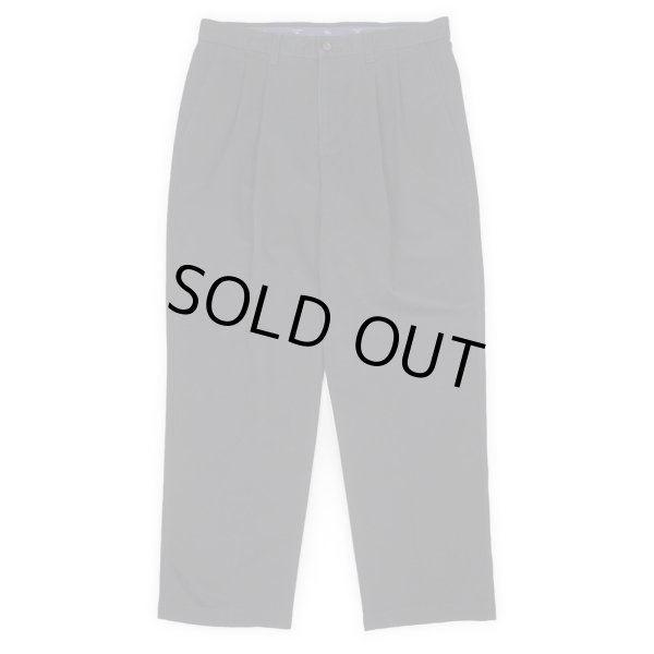 画像1: 00's DOCKERS 2タック チノトラウザー "BLACK / W34 L29" (1)