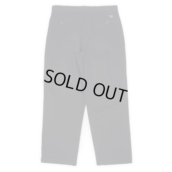 画像2: 00's DOCKERS 2タック チノトラウザー "BLACK / W34 L29" (2)