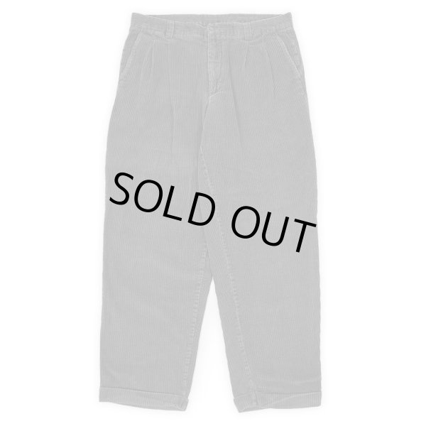 画像1: 90's EMS 2タック 太畝コーデュロイトラウザー "W36 L30" (1)