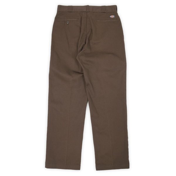 画像1: 90's Dickies 874 ワークパンツ "MADE IN USA / BROWN / W34 L32" (1)