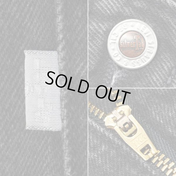 画像5: 90's Levi's silverTab ブラックデニムショーツ "MADE IN USA / BAGGY" (5)