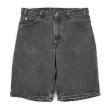 画像1: 90's Levi's 550 ブラックデニムショーツ "MADE IN USA / W34 L00" (1)