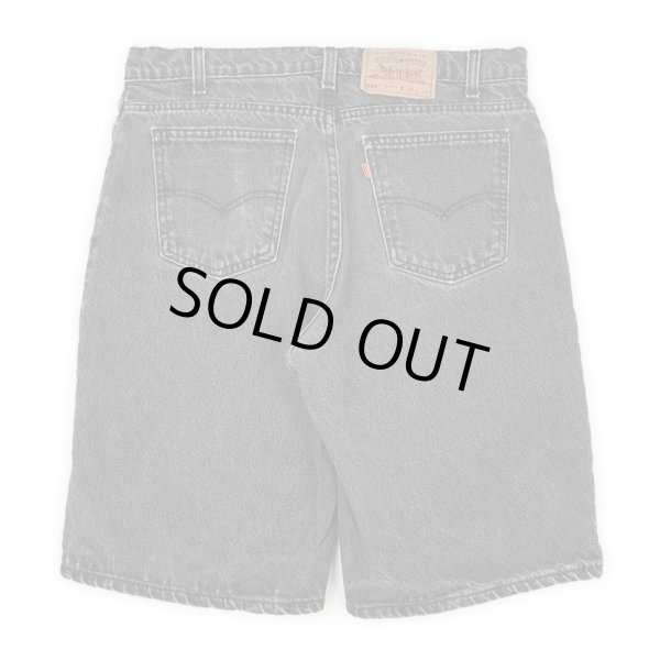 Levi's 550 ブラック　デニム　ショートパンツ W38 L00 USA Levi's 550 ブラックデニムショートパンツ - Fresh Service