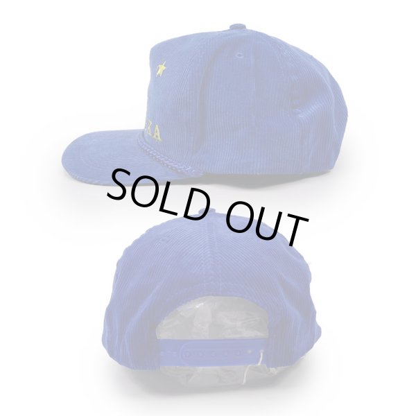 画像3: 90's ALASKA コーデュロイトラッカーキャップ “DEADSTOCK” (3)