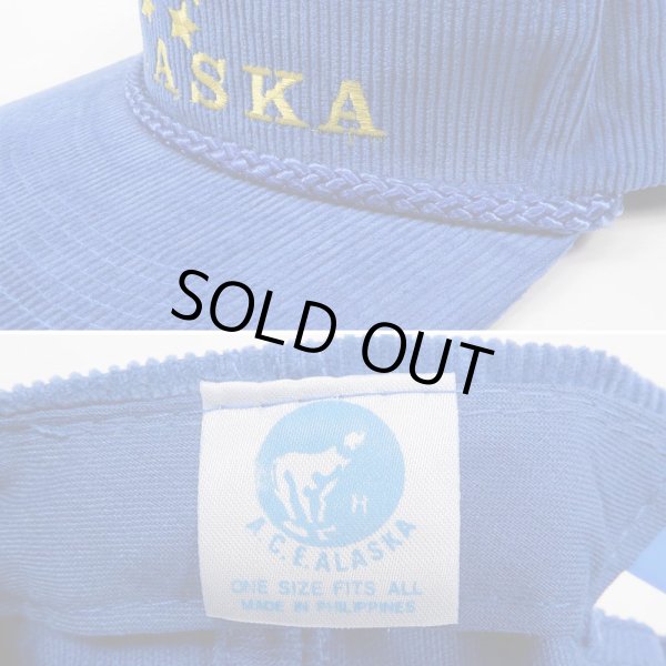 画像4: 90's ALASKA コーデュロイトラッカーキャップ “DEADSTOCK” (4)