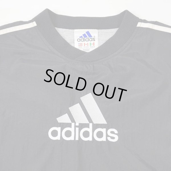 画像3: 90's ADIDAS ナイロンプルオーバー "パフォーマンスロゴ刺繍" (3)
