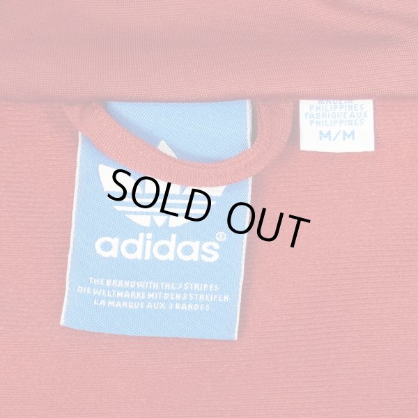 画像2: 00's adidas トラックジャケット "RED×NAVY" (2)