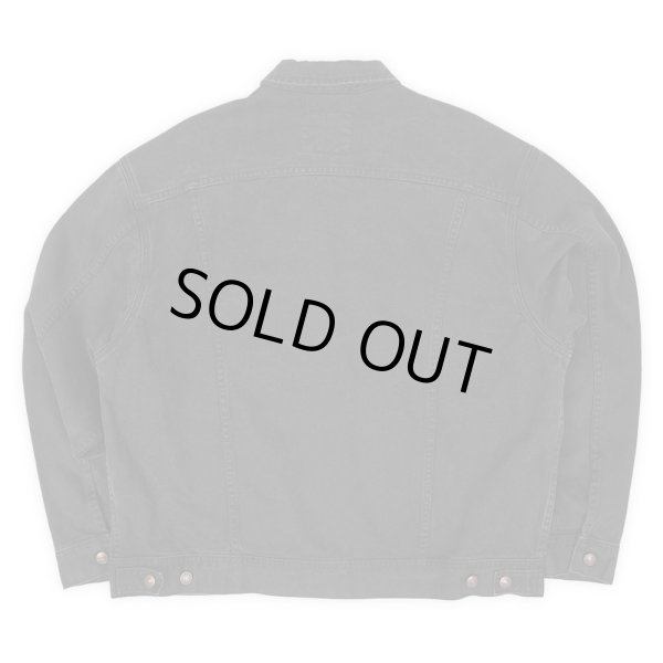 画像2: 00's Lee 71075 ブラックデニムジャケット (2)