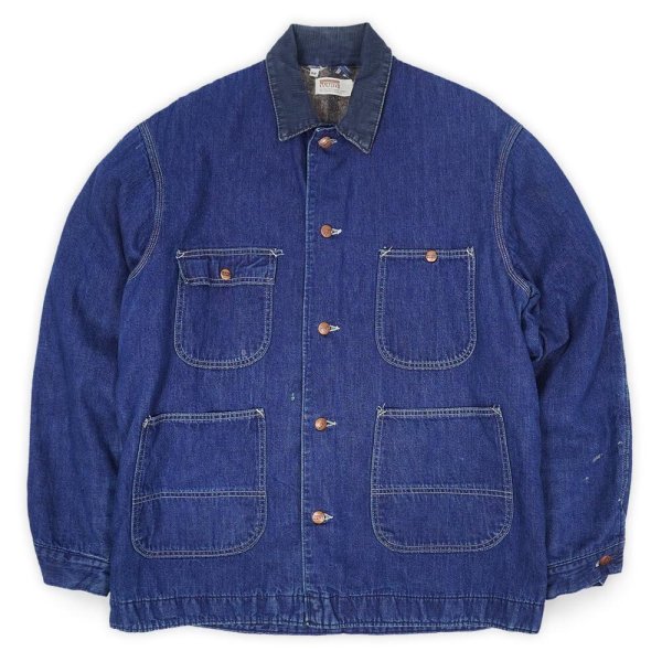 画像1: 60's MONTGOMERY WARD ブランケットライナー デニムカバーオール (1)