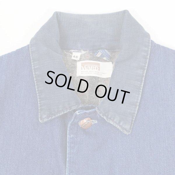 画像3: 60's MONTGOMERY WARD ブランケットライナー デニムカバーオール (3)