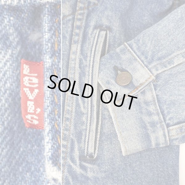 画像4: 80's Levi's 70506 デニムジャケット "MADE IN USA / 44L" (4)