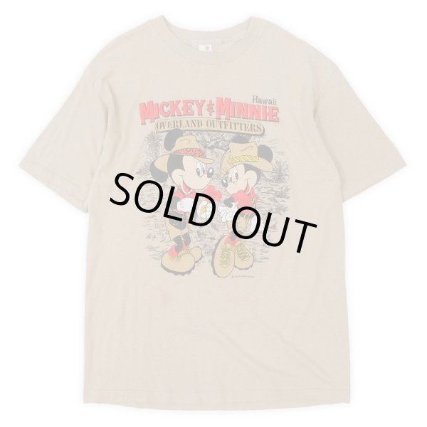 画像1: 80's Mickey＆Minnie プリントTシャツ "OVERLAND OUTFITTERS / MADE IN USA" (1)