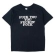 画像1: 00's FUCK YOU FUCKIN' FUCK プリントTシャツ (1)