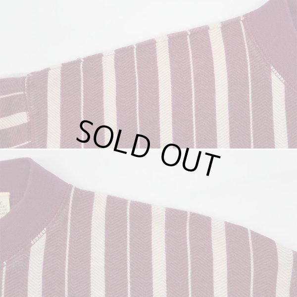 画像4: 90's ST JOHN'S BAY マルチストライプ柄 ヘンリーネックカットソー (4)