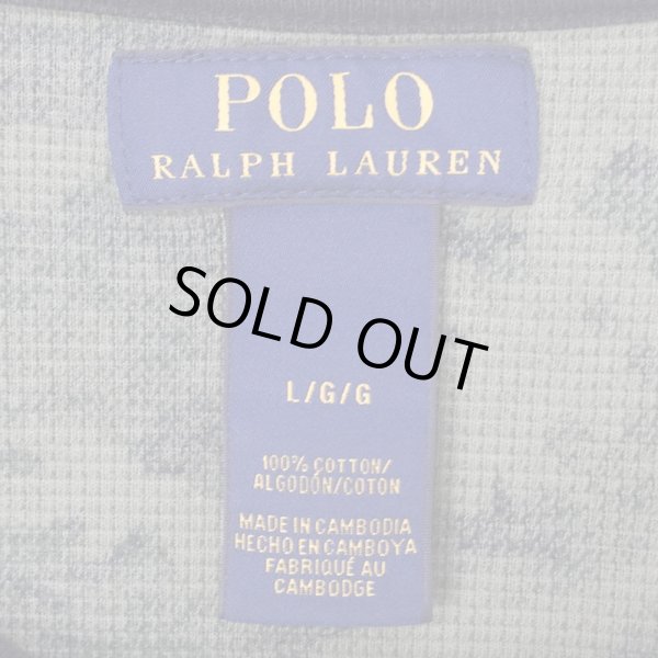 画像2: 00's Polo Ralph Lauren 迷彩柄 サーマルカットソー (2)