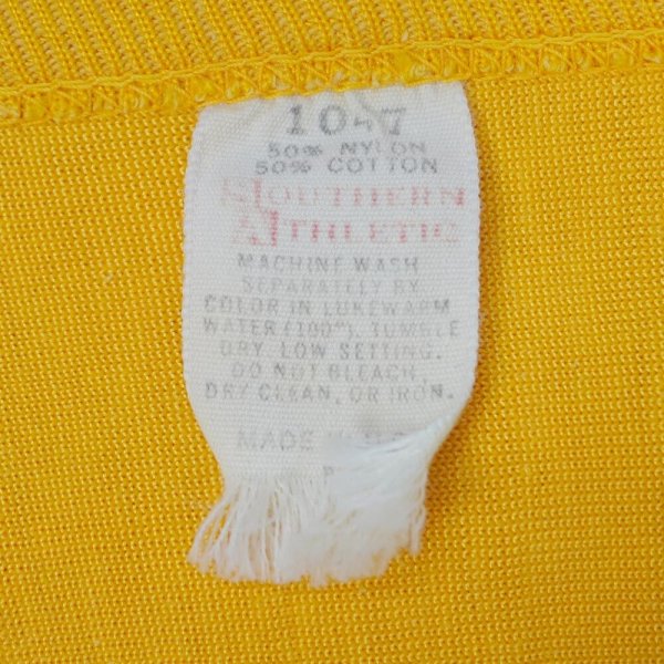 画像2: 60's SOUTHERN ATHLETIC フットボールTシャツ "MADE IN USA" (2)
