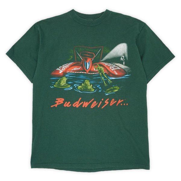 画像1: 90's Budweiser プリントTシャツ "THIS BUD'S FOR YOU" (1)