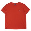 画像1: 90-00's Polo Ralph Lauren ポケットTシャツ "RED" (1)