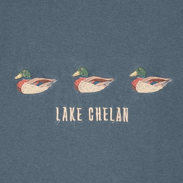 画像2: 90's LAKE CHELAN スーベニアTシャツ "MADE IN USA / Murina Body" (2)