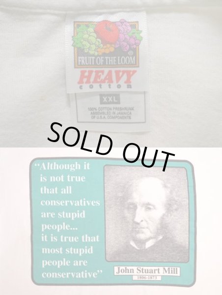 画像3: 90's John Stuart Mill プリントTシャツ (3)