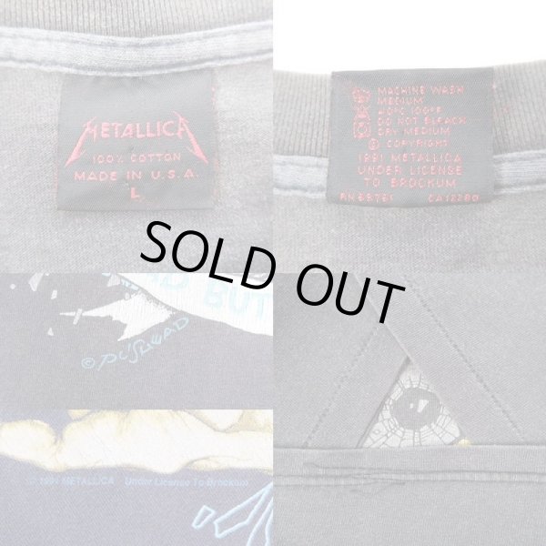 画像3: 90's METALLICA バンドTシャツ "MADE IN USA" (3)