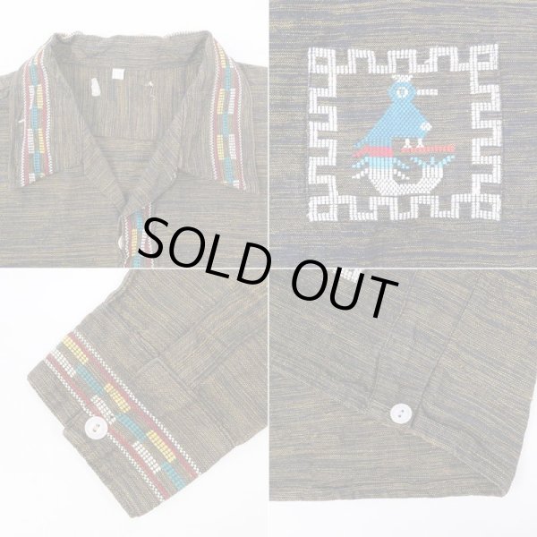 画像3: 80-90's L/S グアテマラシャツ (3)