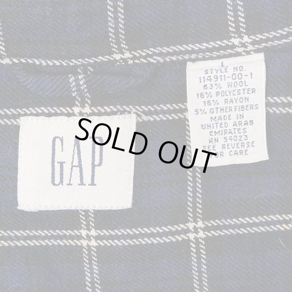 画像3: 90's OLD GAP ウールシャツ (3)