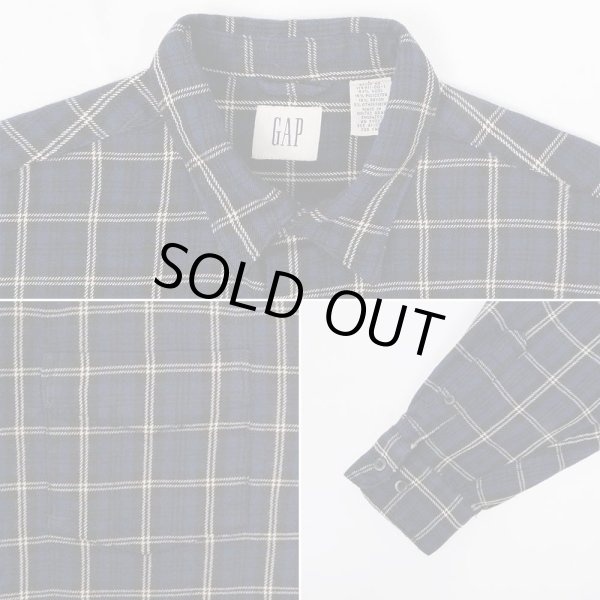 画像4: 90's OLD GAP ウールシャツ (4)