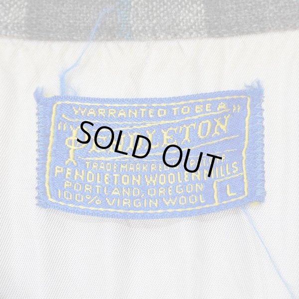 画像2: 50's Pendleton オープンカラー ウールシャツ "sizeL" (2)