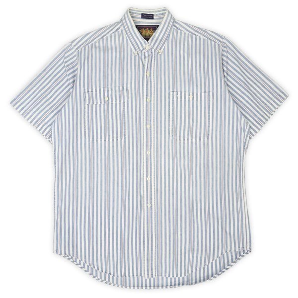 画像1: 90's CHAPS Ralph Lauren S/S ワークシャツ (1)