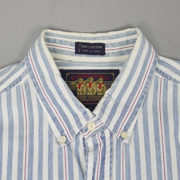 画像4: 90's CHAPS Ralph Lauren S/S ワークシャツ (4)